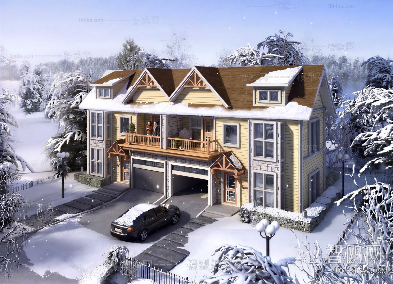 Modern Double Townhouse