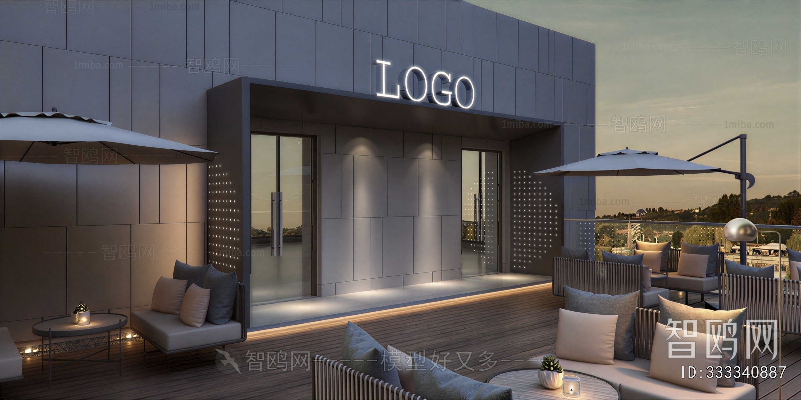 Modern Facade Element