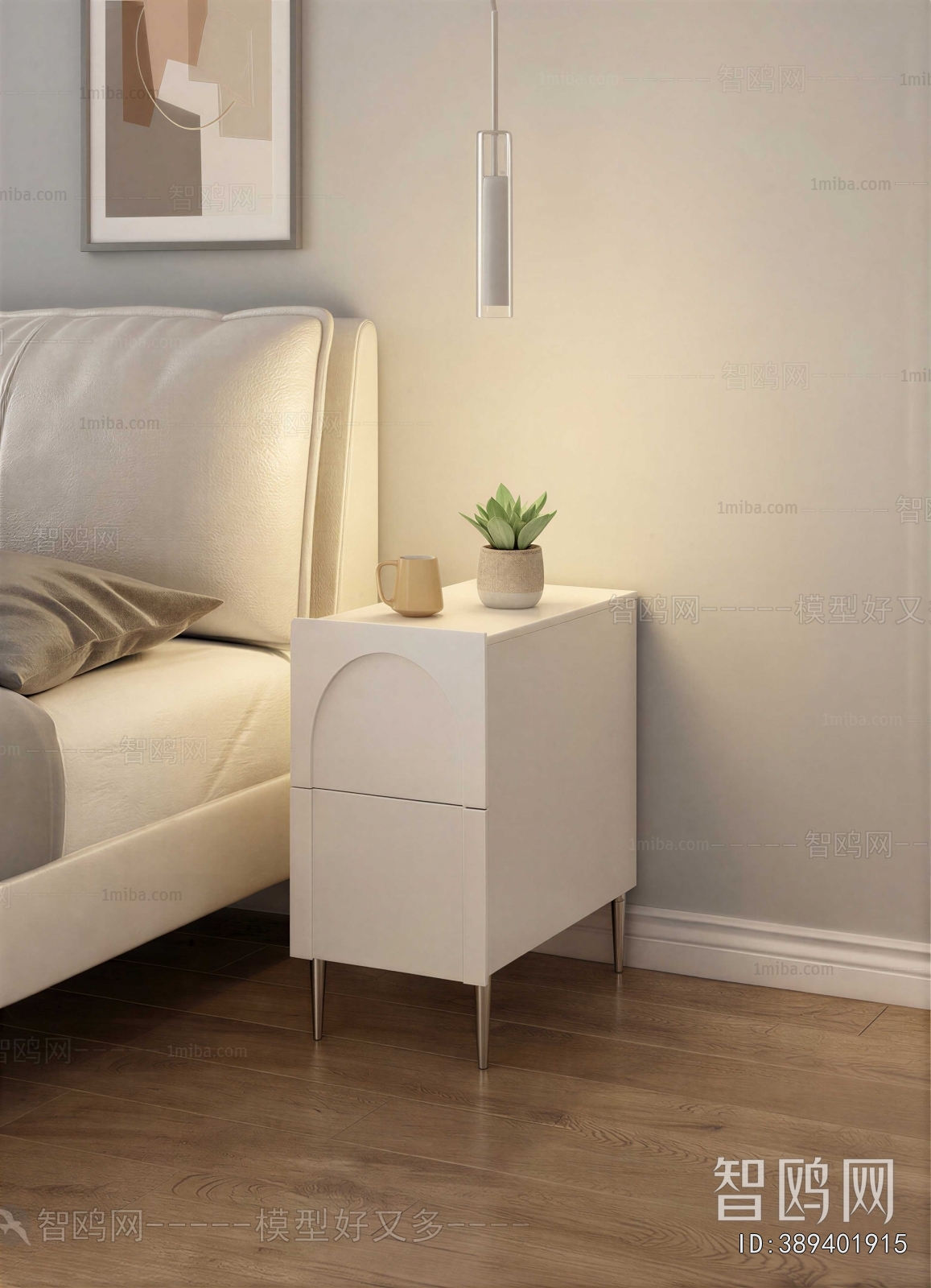 Modern Bedside Cupboard
