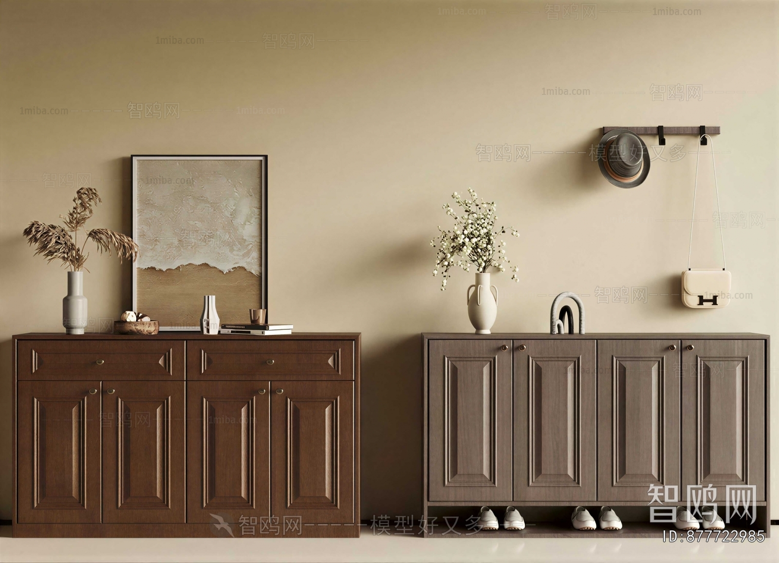 Modern Shoe Cabinet