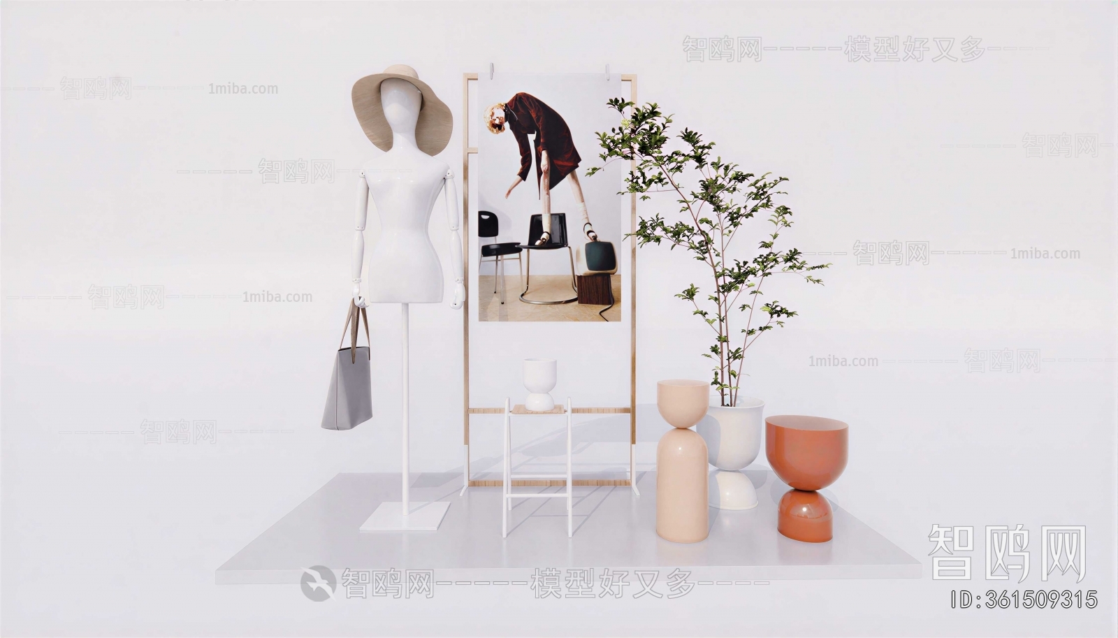Modern Fashion Model