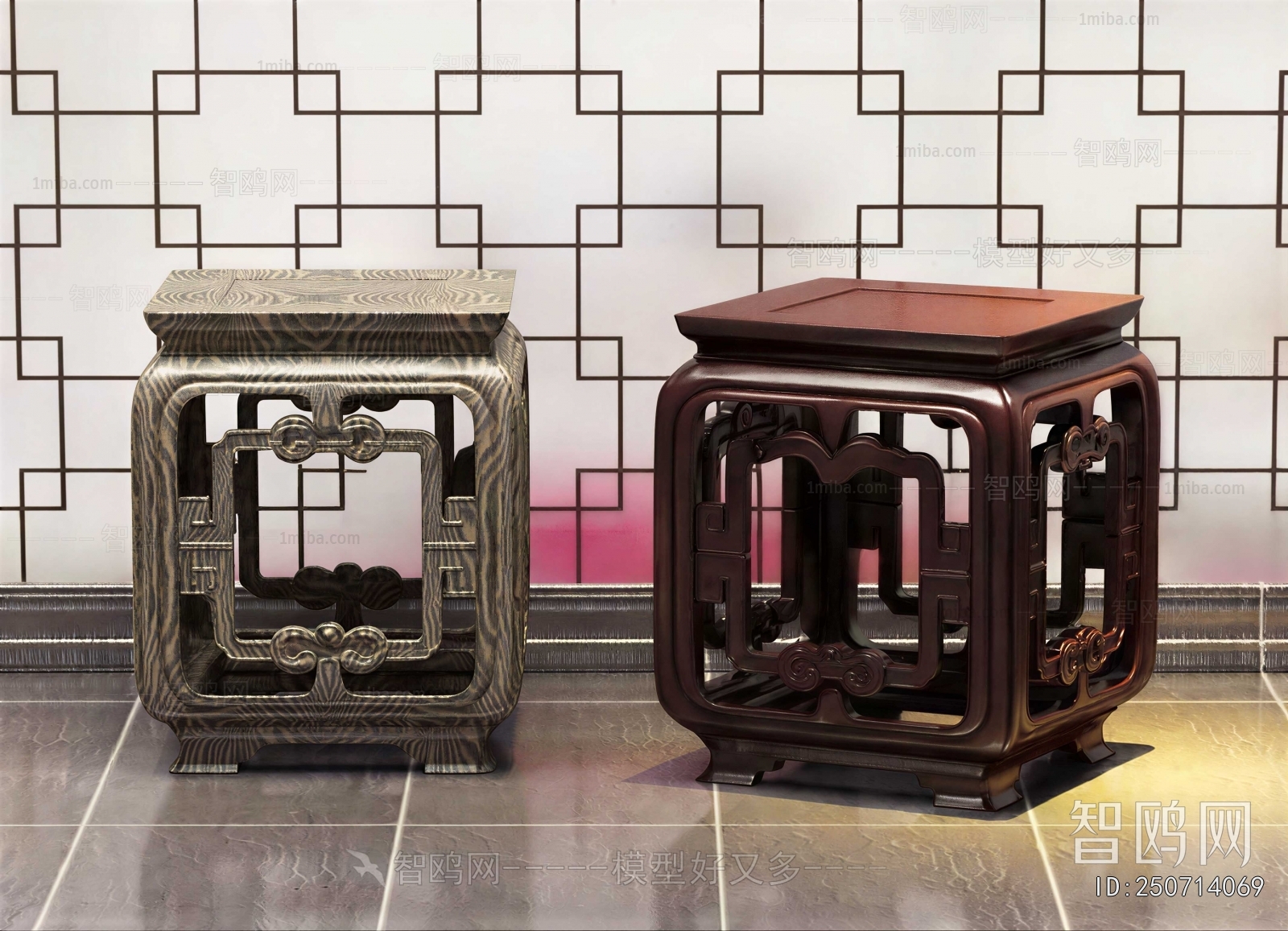 Chinese Style Stool