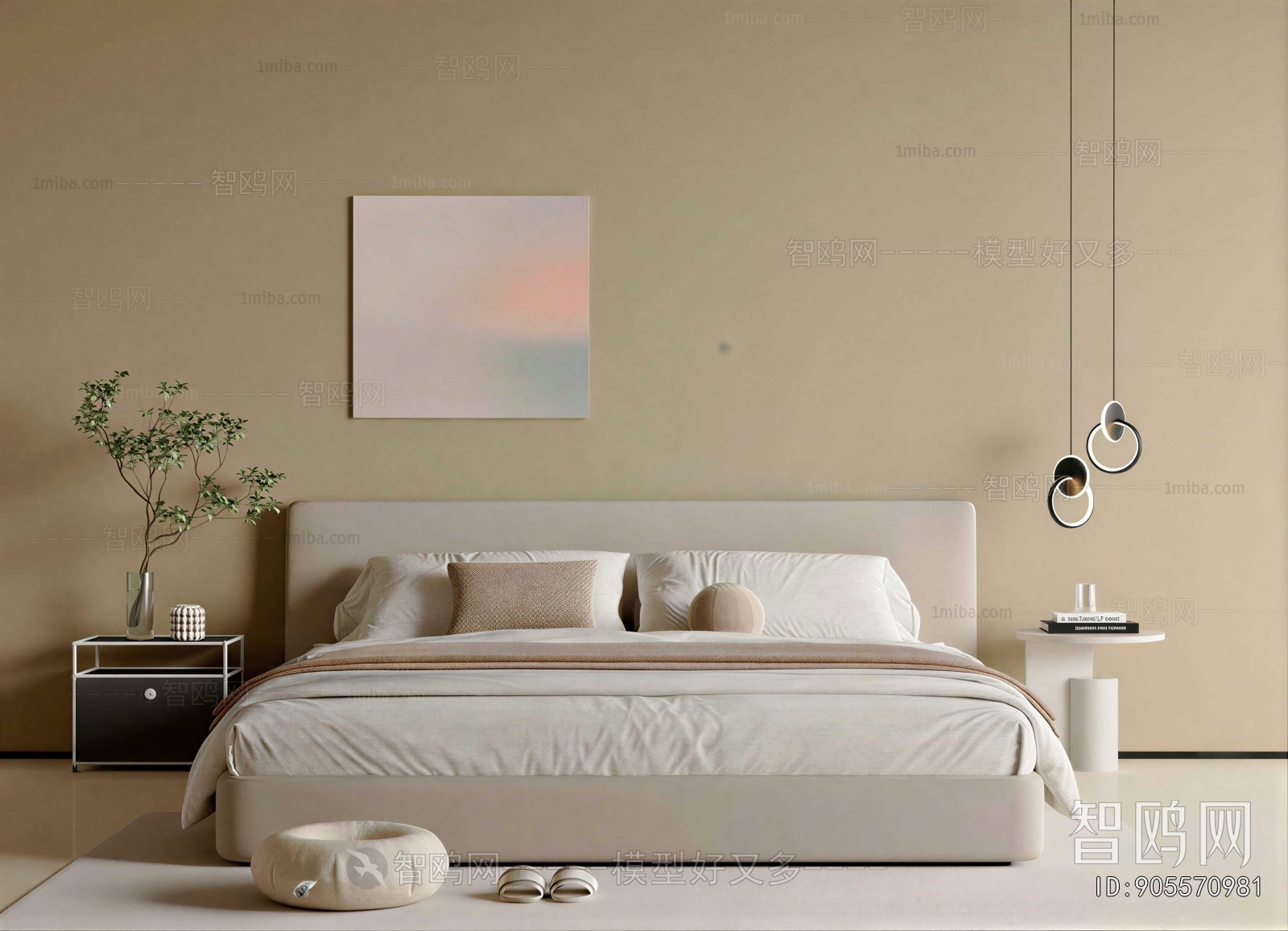 Modern Double Bed