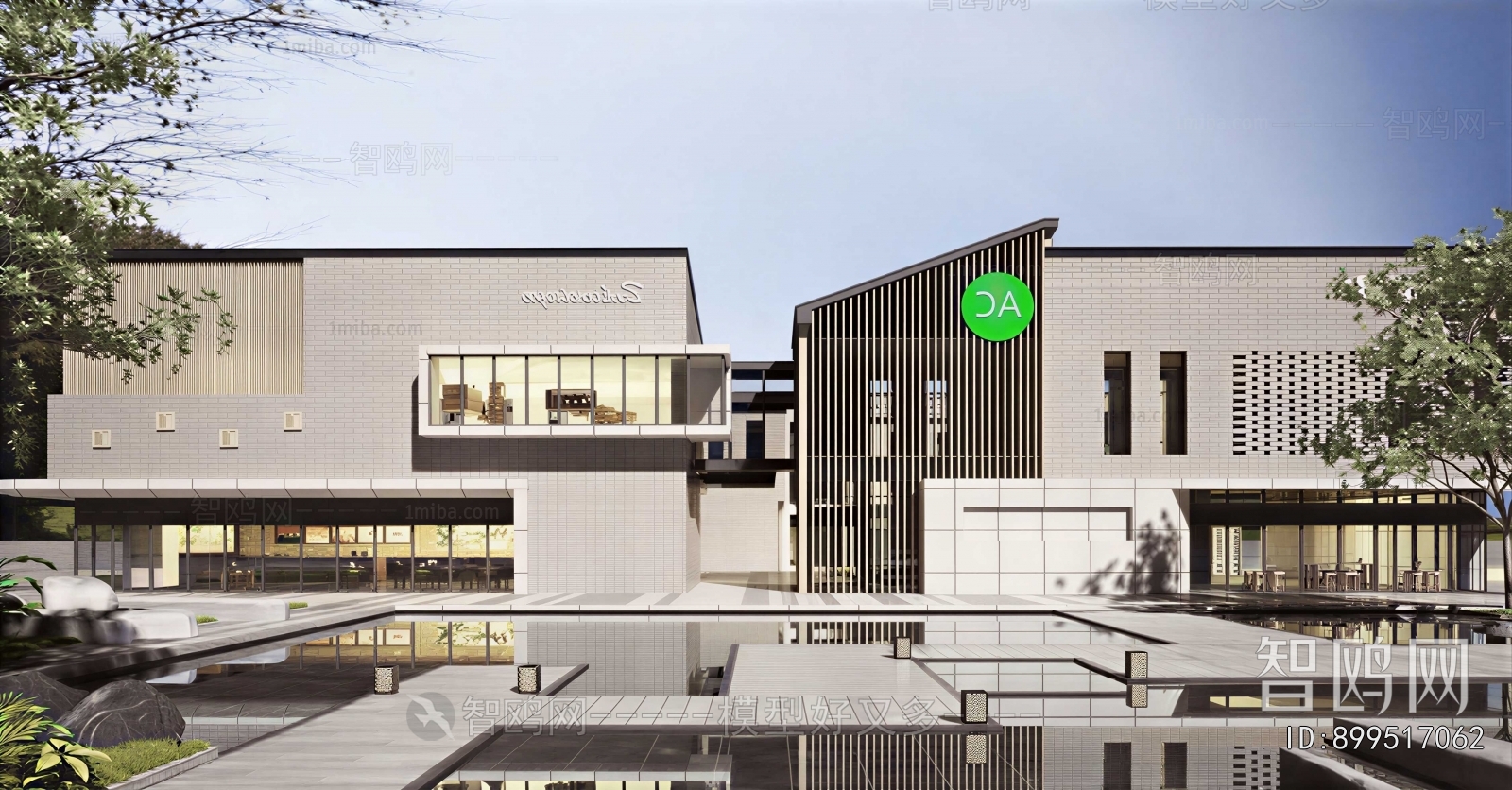 New Chinese Style Courtyard/landscape