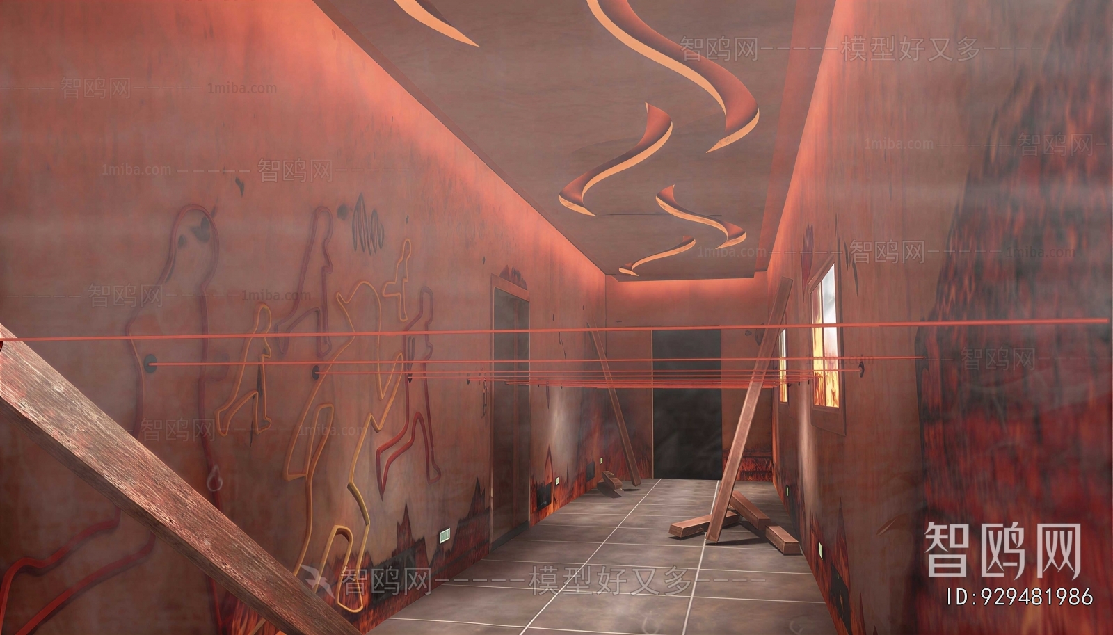 Industrial Style Corridor