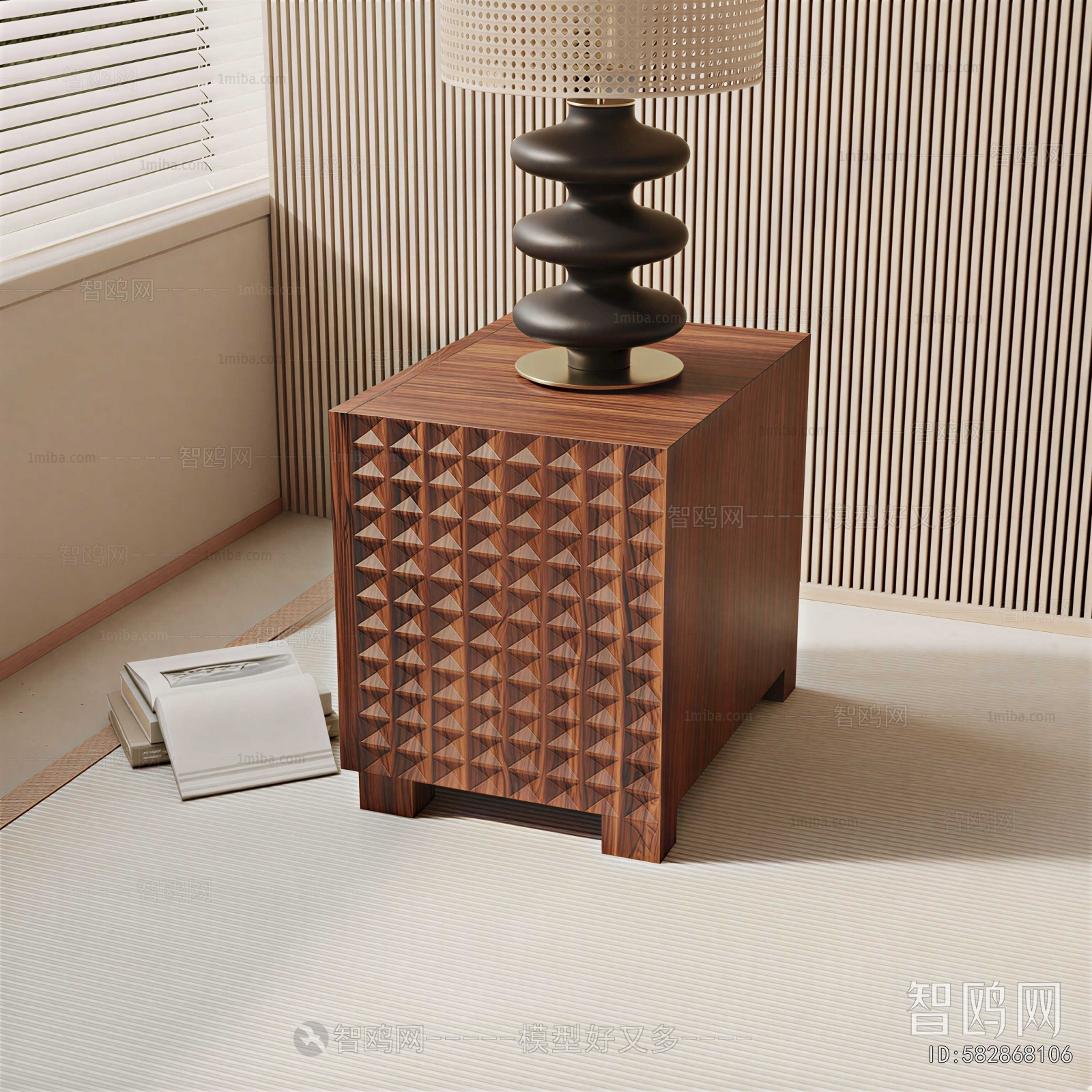 Modern Bedside Cupboard