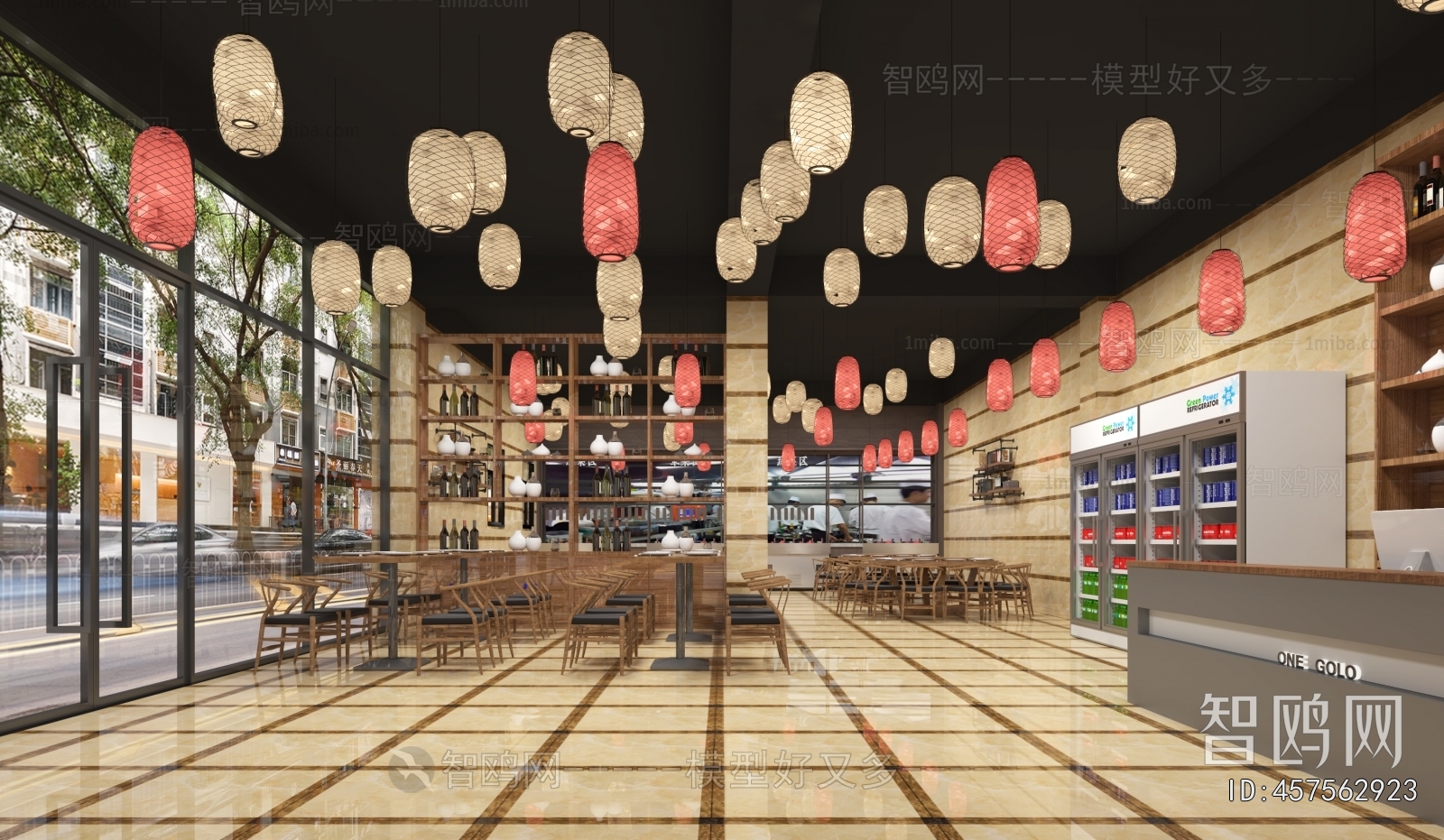 Retro Style Restaurant