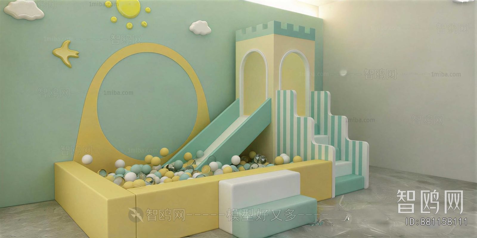Modern Children's Playroom