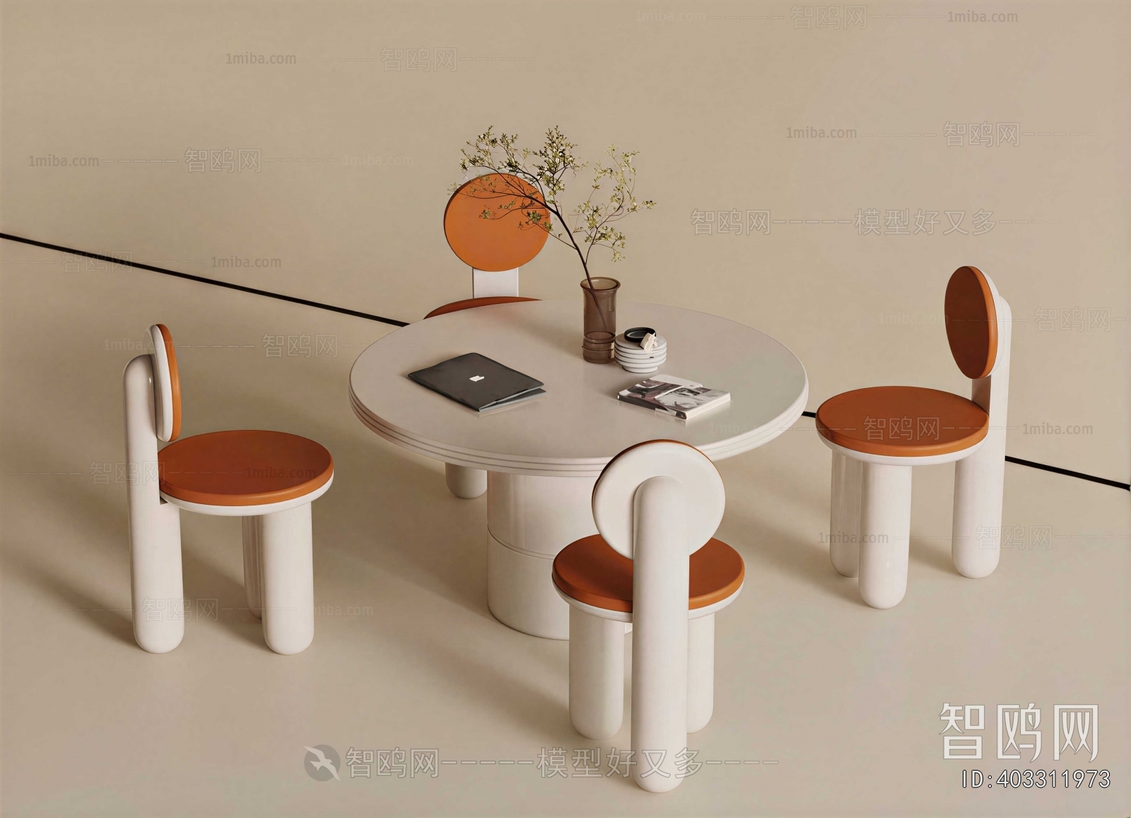 Modern Leisure Table And Chair