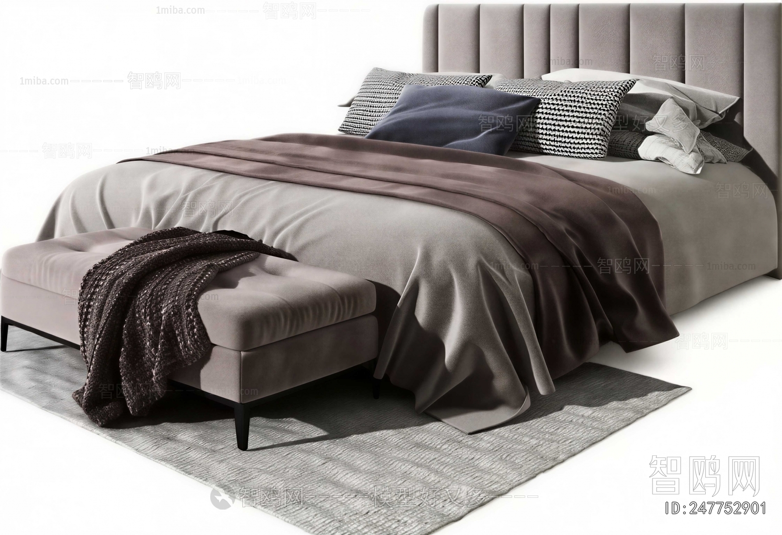 Modern Double Bed