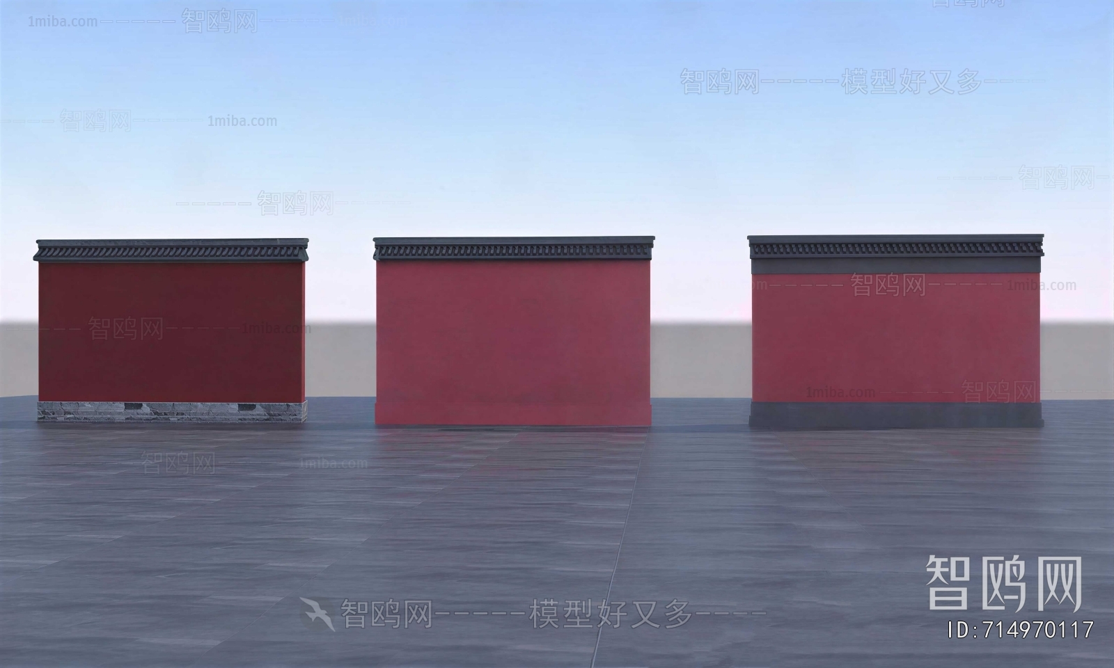 New Chinese Style Landscape Wall