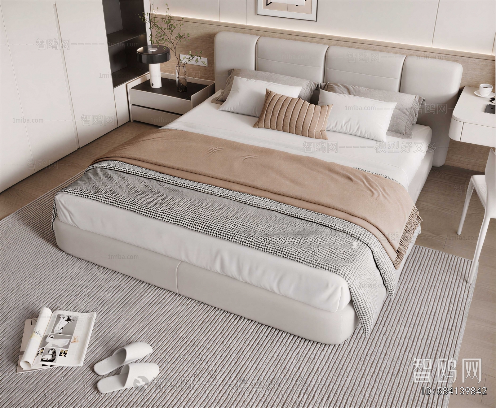 Modern Double Bed