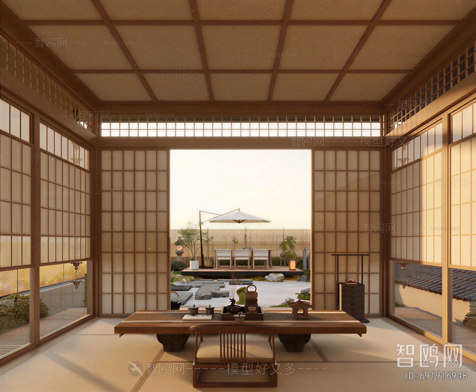 New Chinese Style Tea House