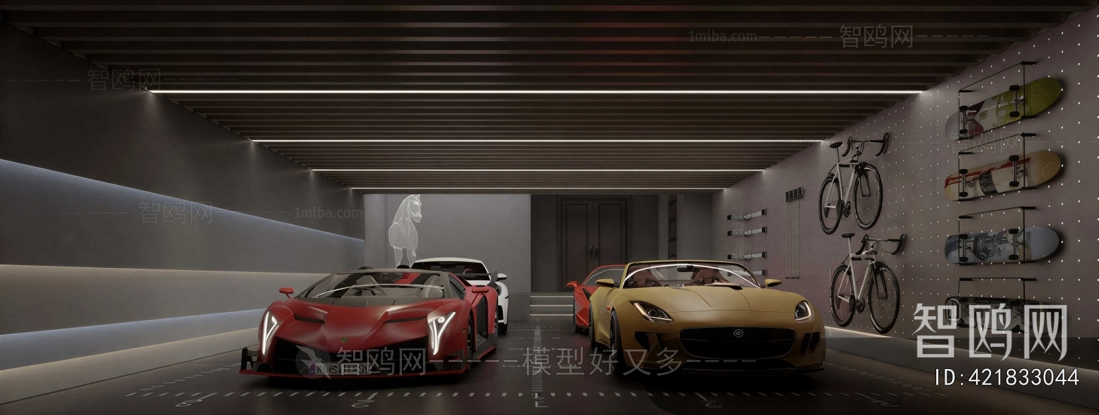 Modern Underground Garage