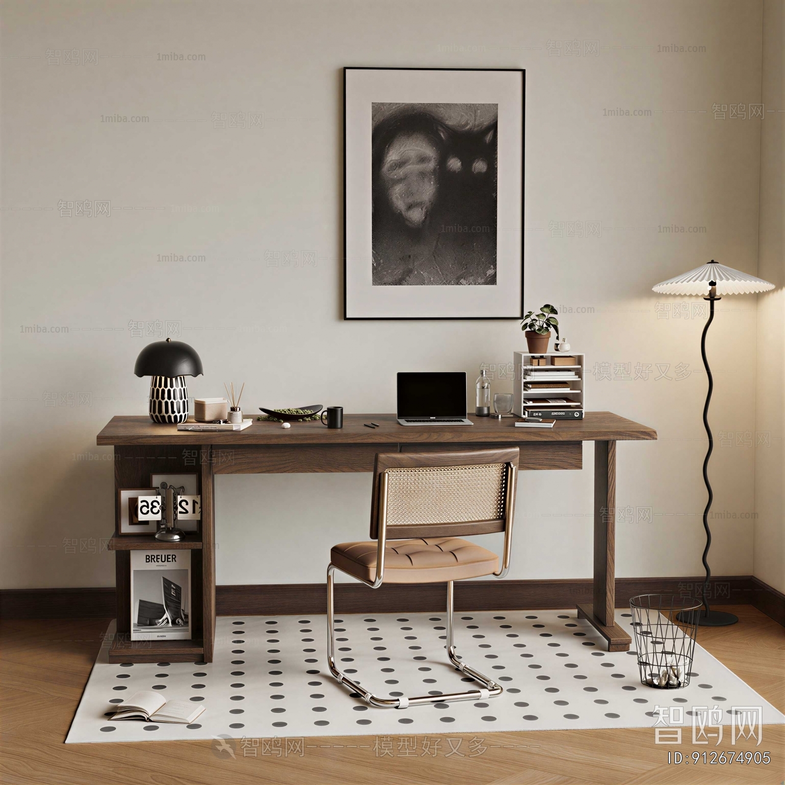 Modern Computer Desk And Chair