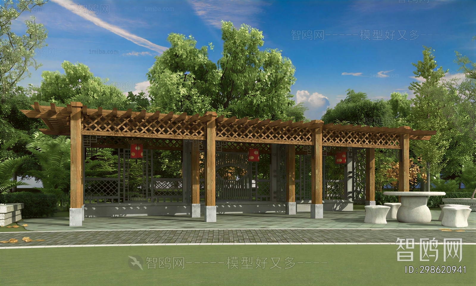 New Chinese Style Gallery Frame