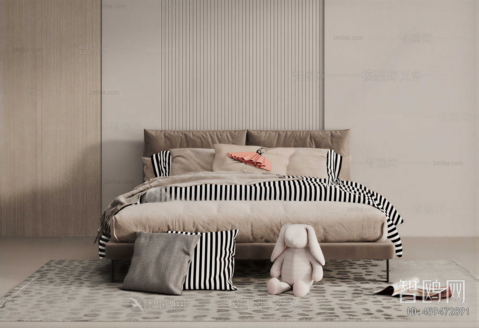 Modern Double Bed