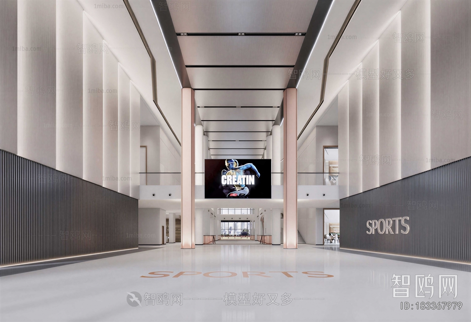 Modern Office Reception Desk