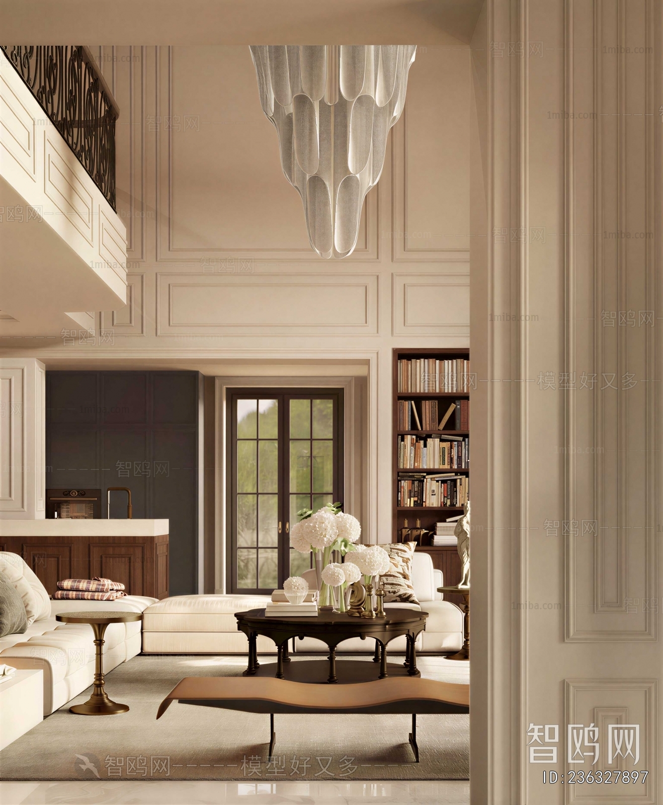 French Style A Living Room