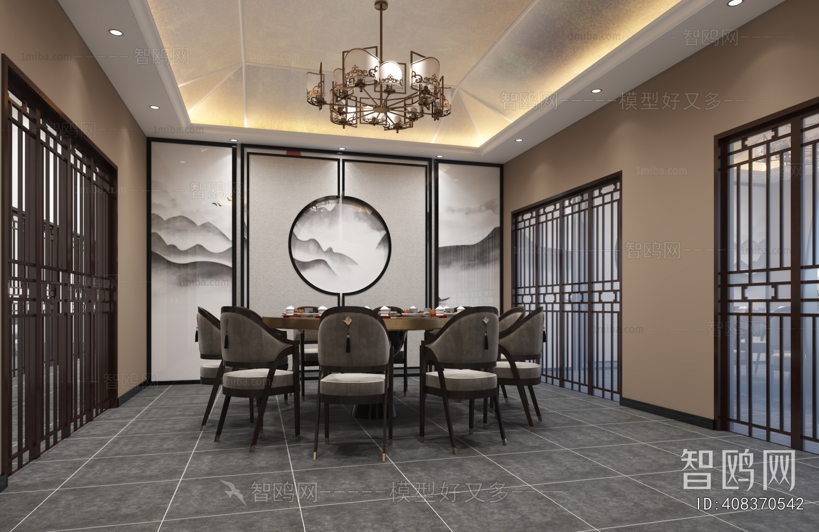 New Chinese Style Restaurant Box