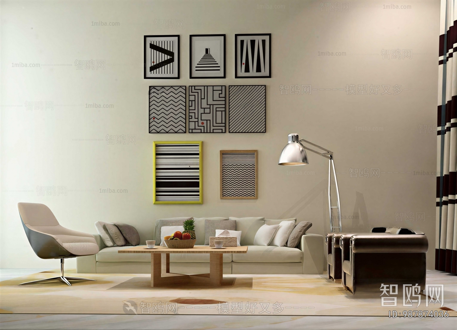 Modern Sofa Combination
