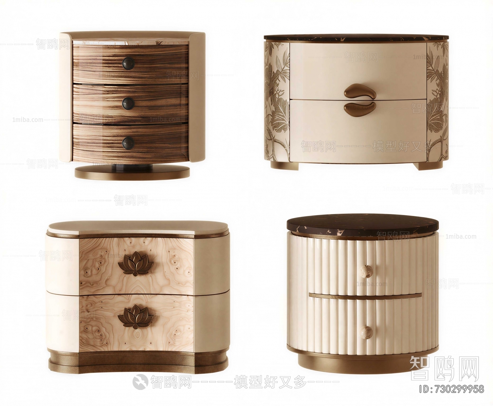 Modern Bedside Cupboard