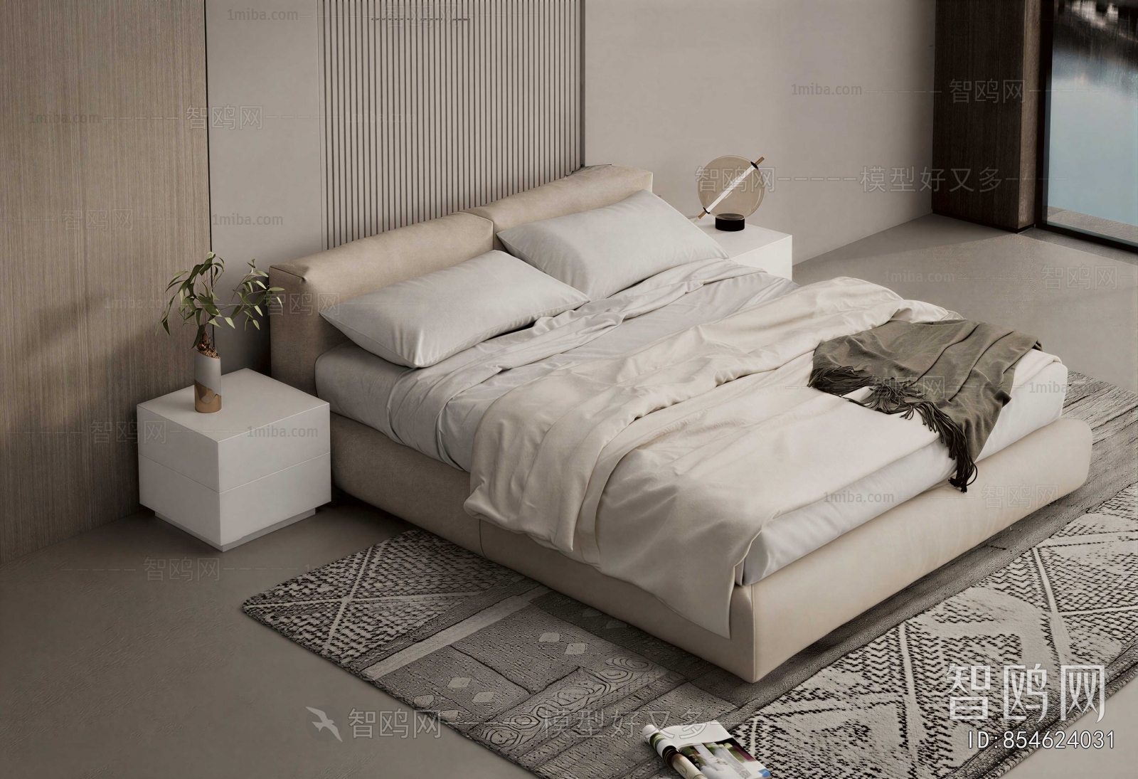 Modern Double Bed