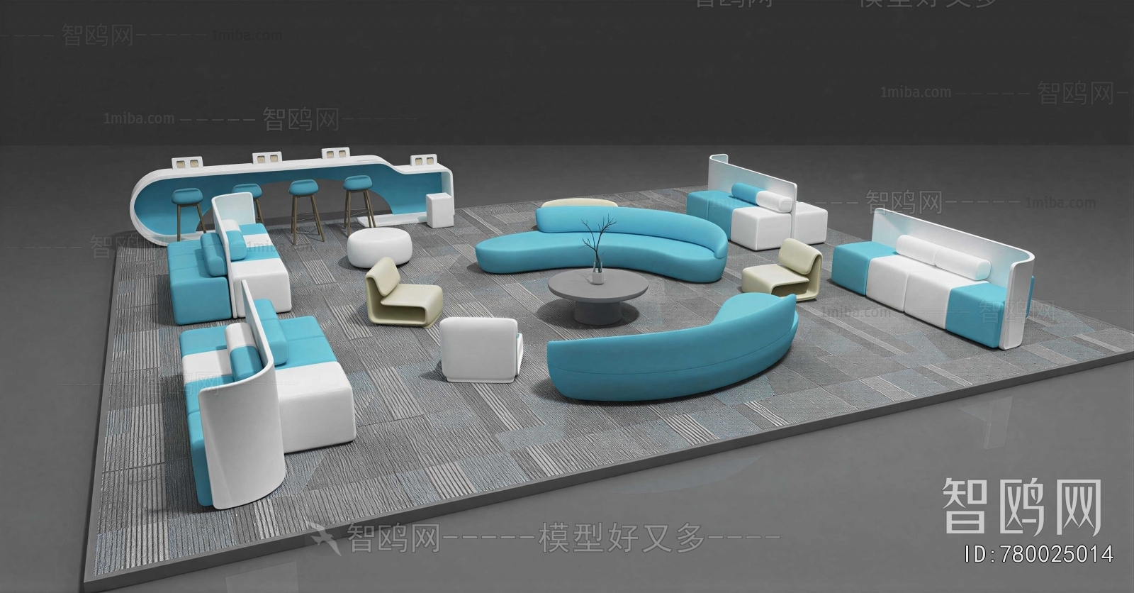 Modern Card Seat Sofa