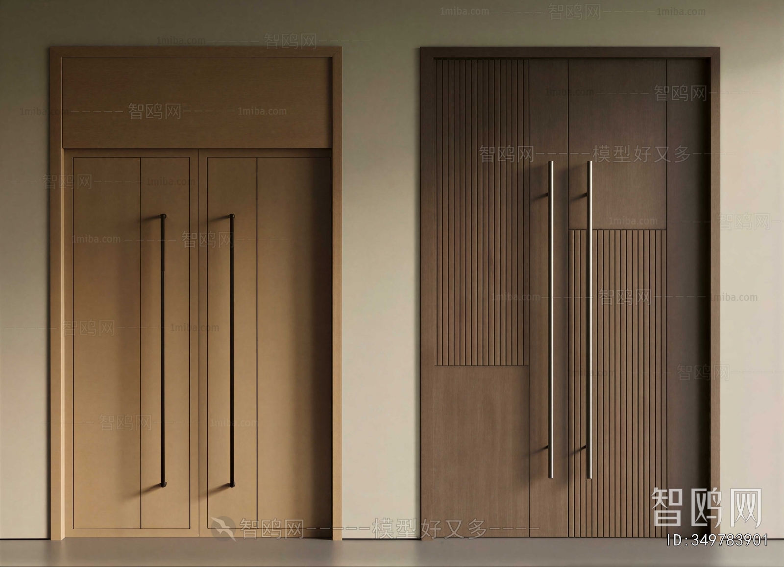 Modern Double Door