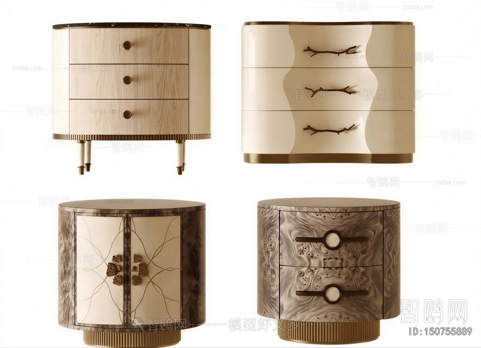 Modern Bedside Cupboard