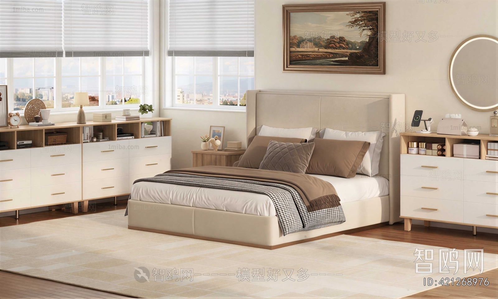 Modern Double Bed