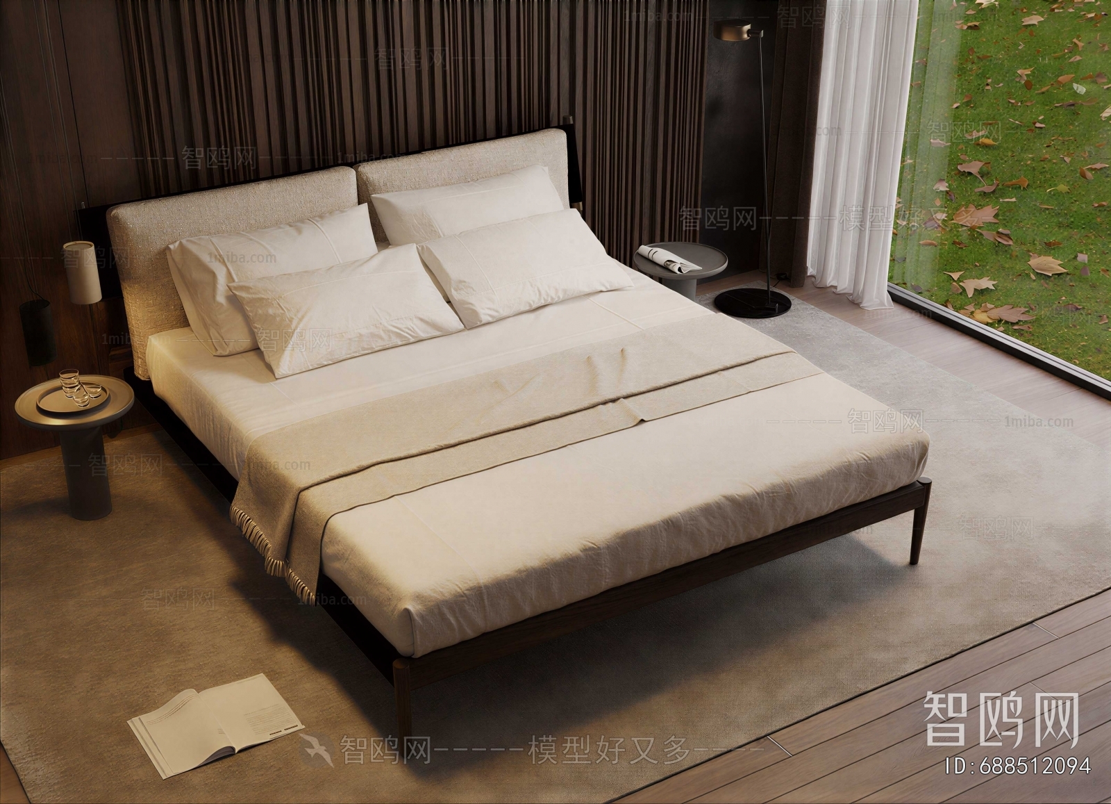 Modern Double Bed