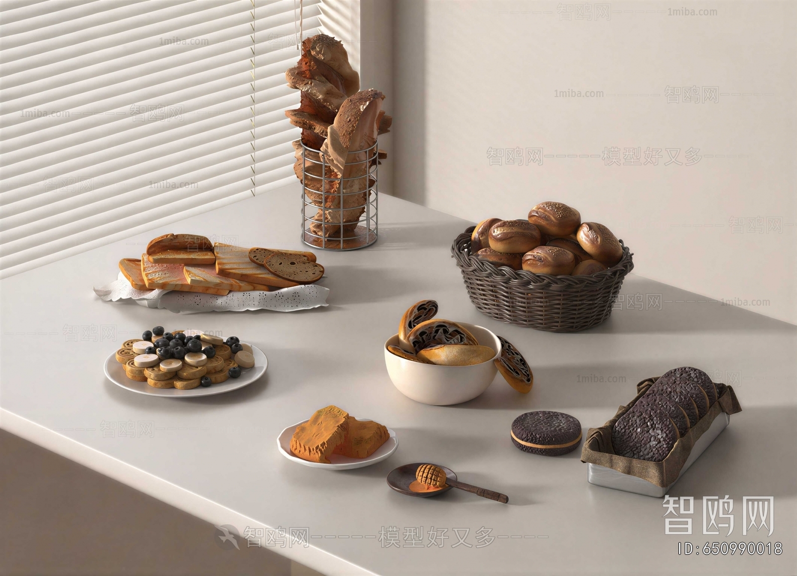 Modern Bread Cake
