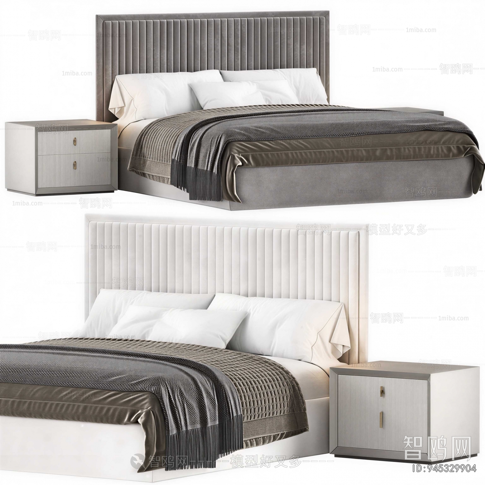 Modern Double Bed