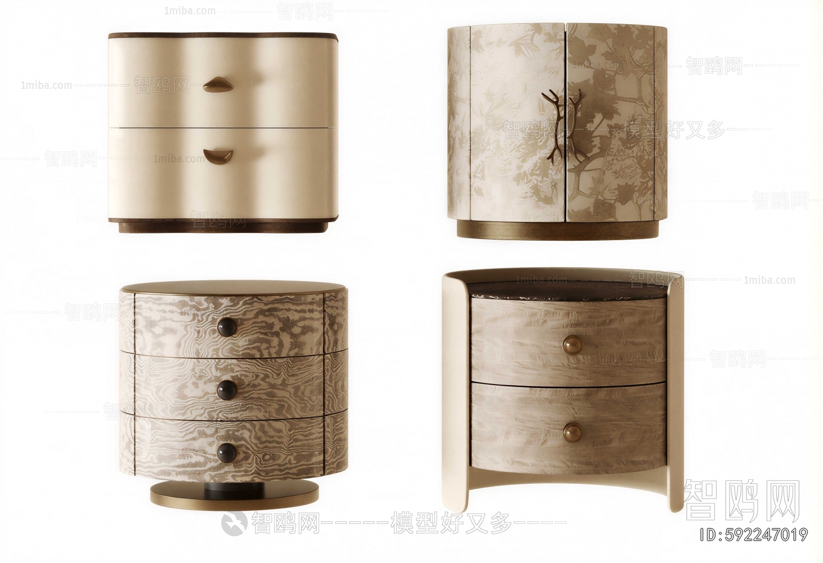 Modern Bedside Cupboard