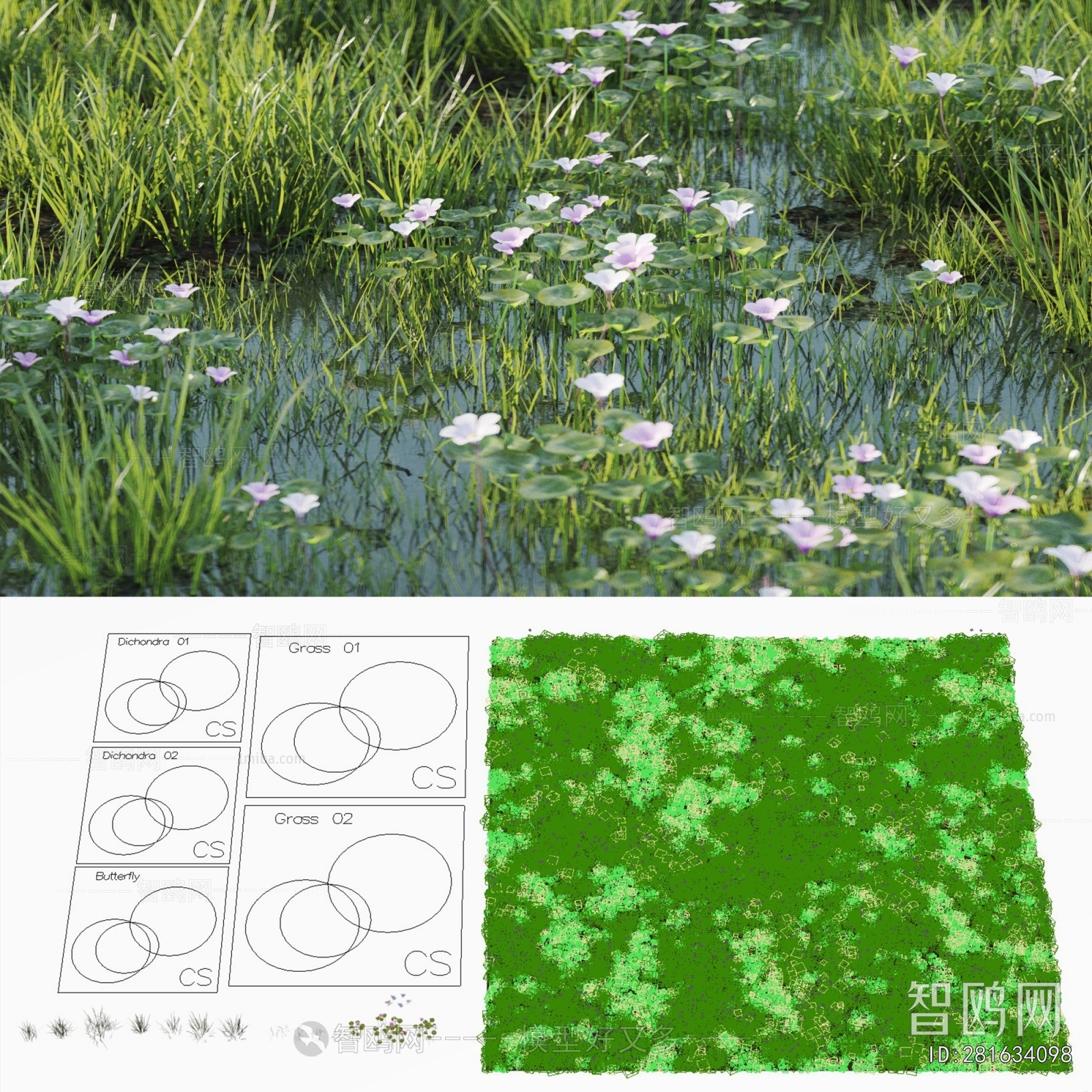 Modern The Grass
