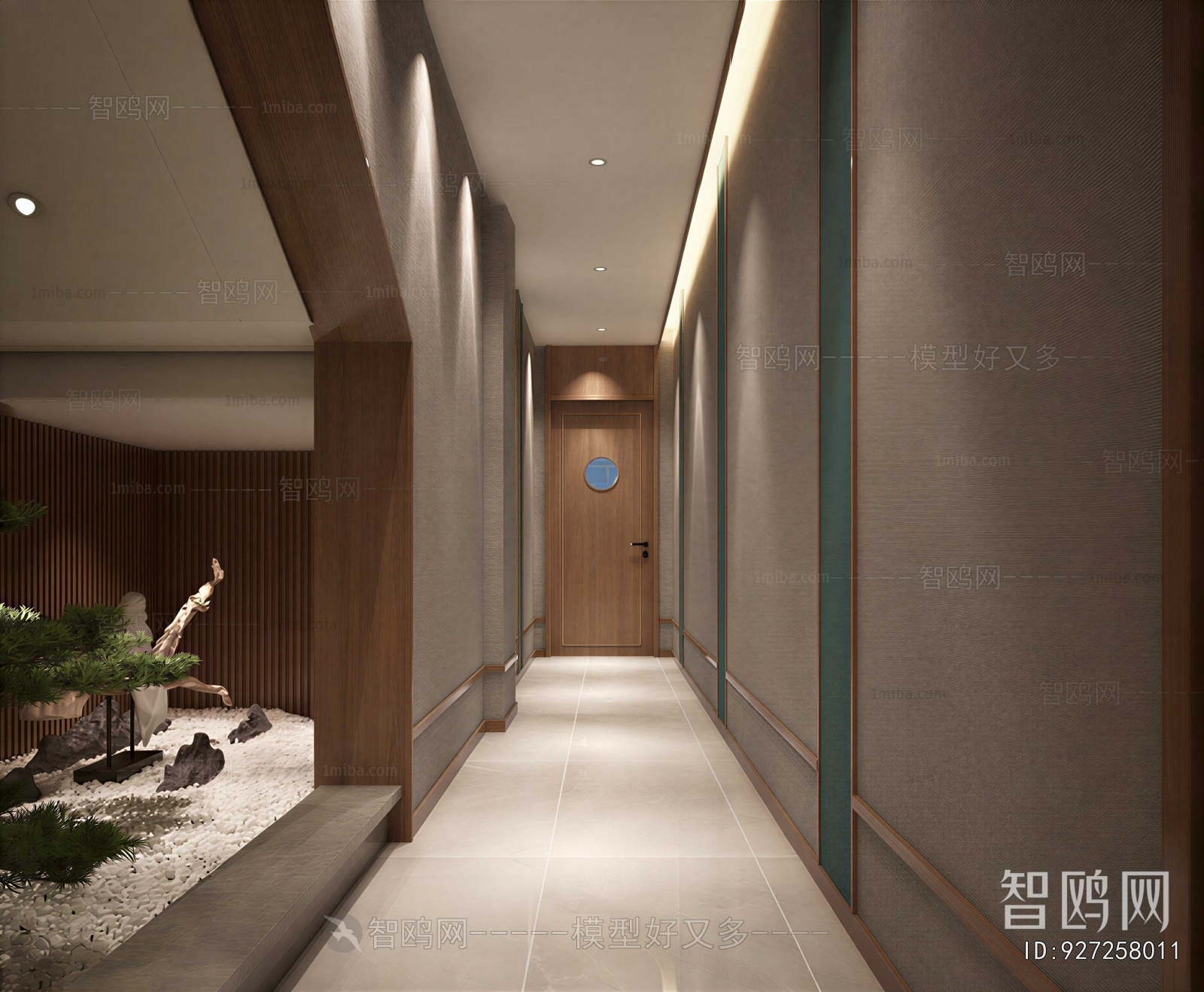 New Chinese Style Hallway