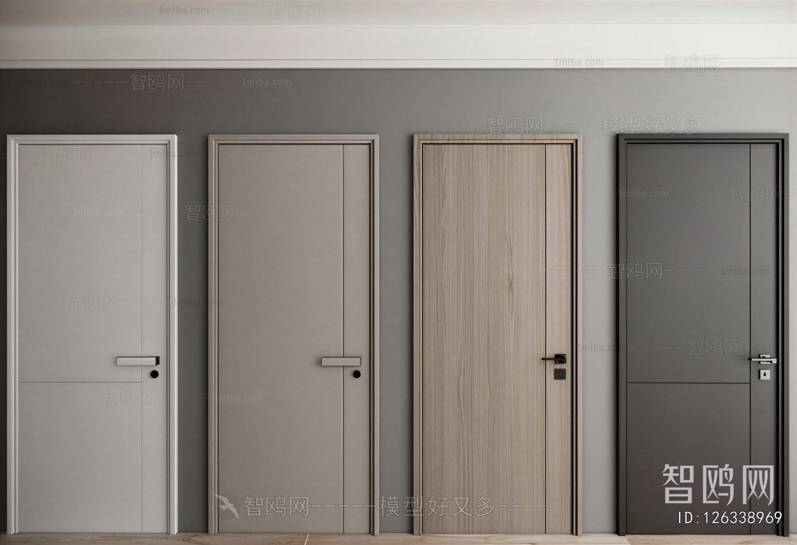 Modern Single Door