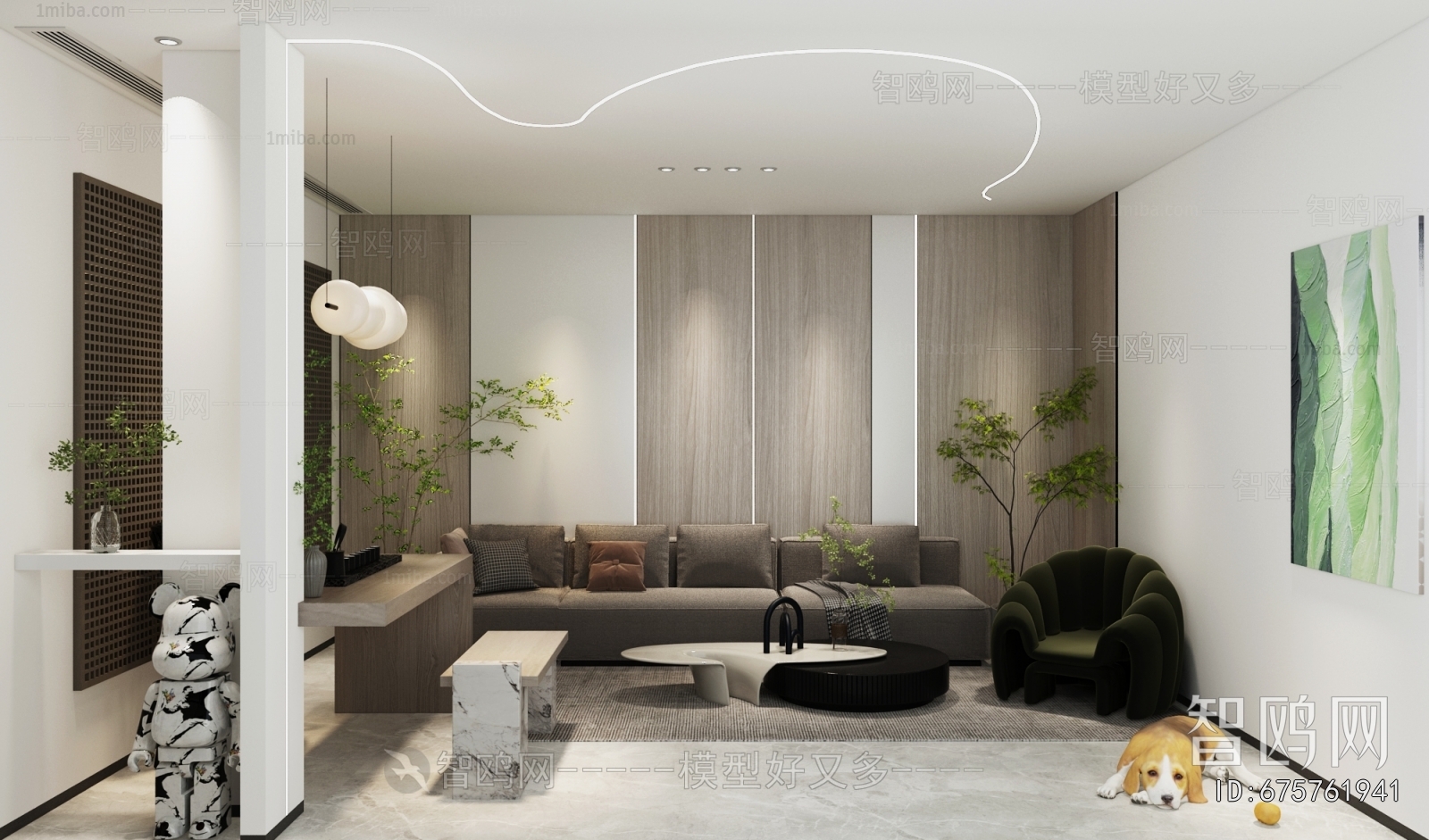 Modern A Living Room
