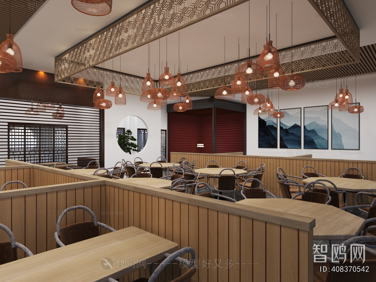New Chinese Style Restaurant Box