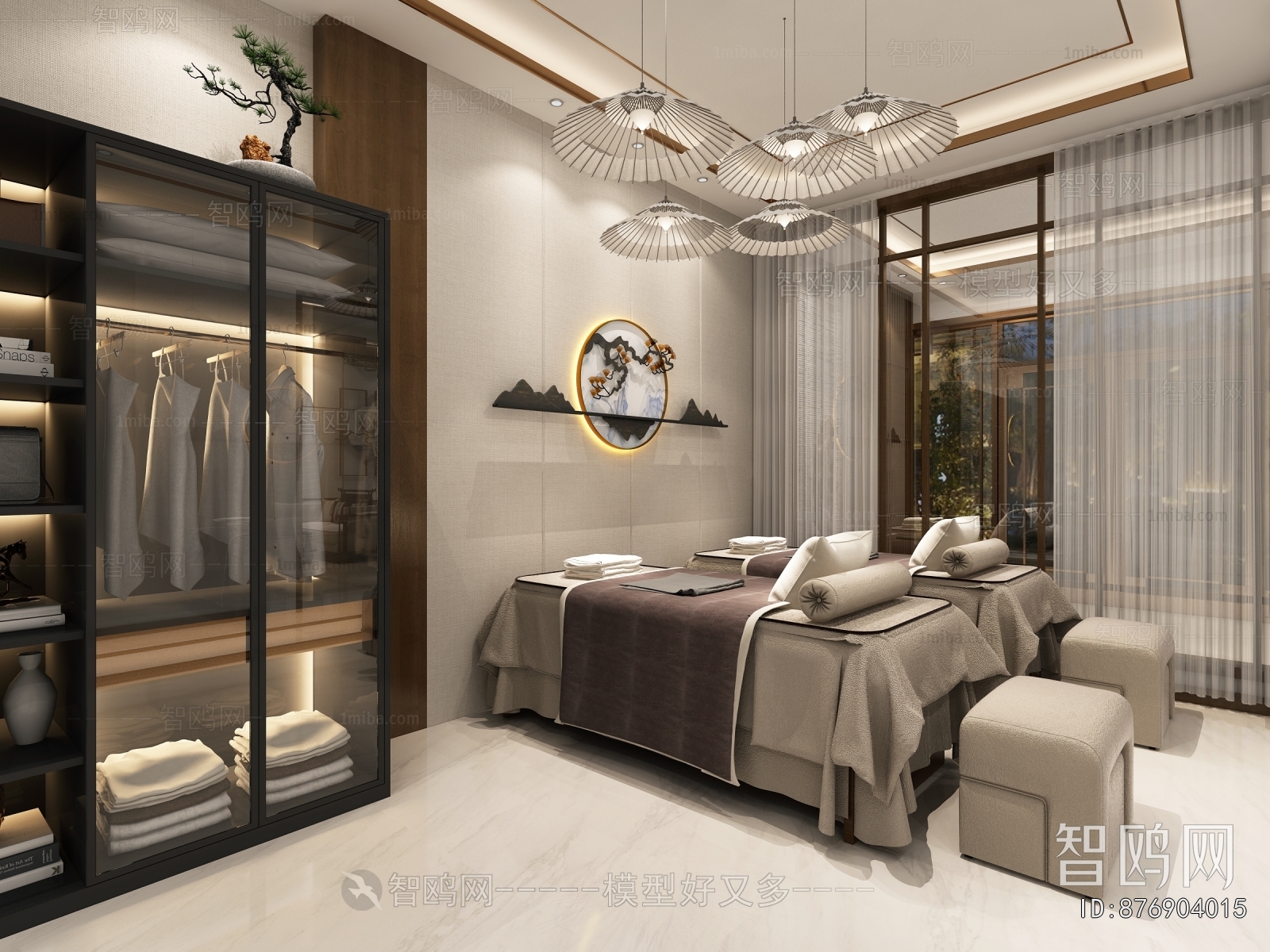 New Chinese Style SPA Beauty