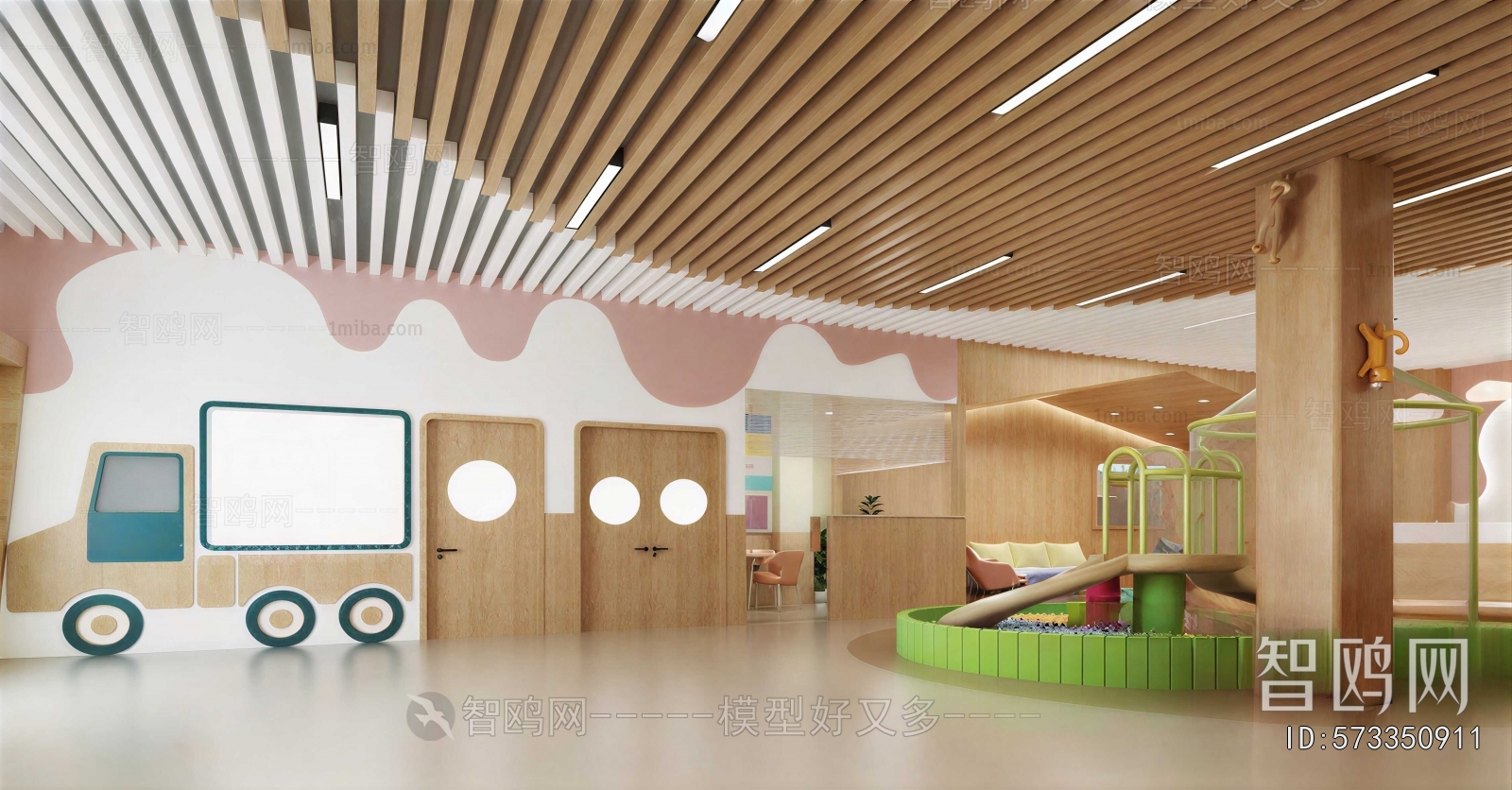 Modern Kindergarten Hall