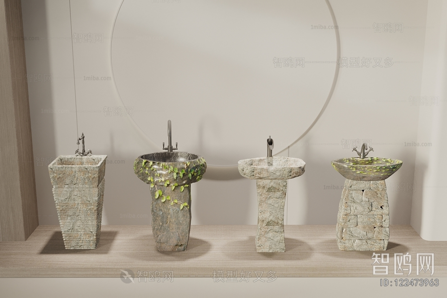New Chinese Style Basin