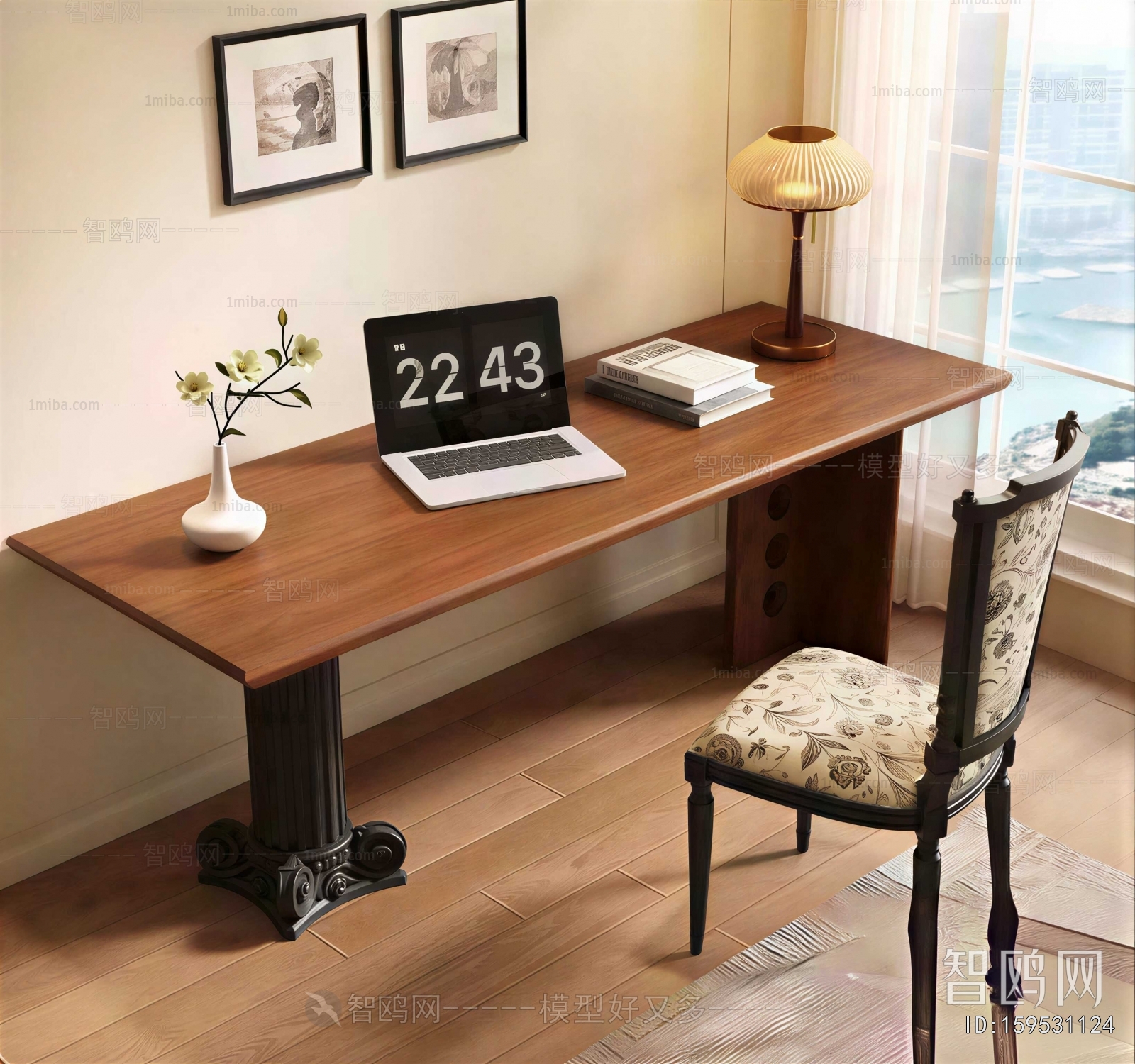 Modern Computer Desk And Chair