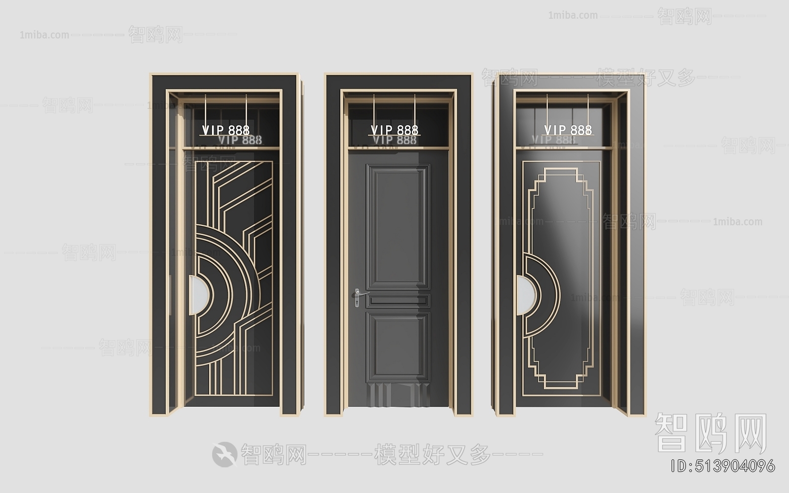 Modern Single Door
