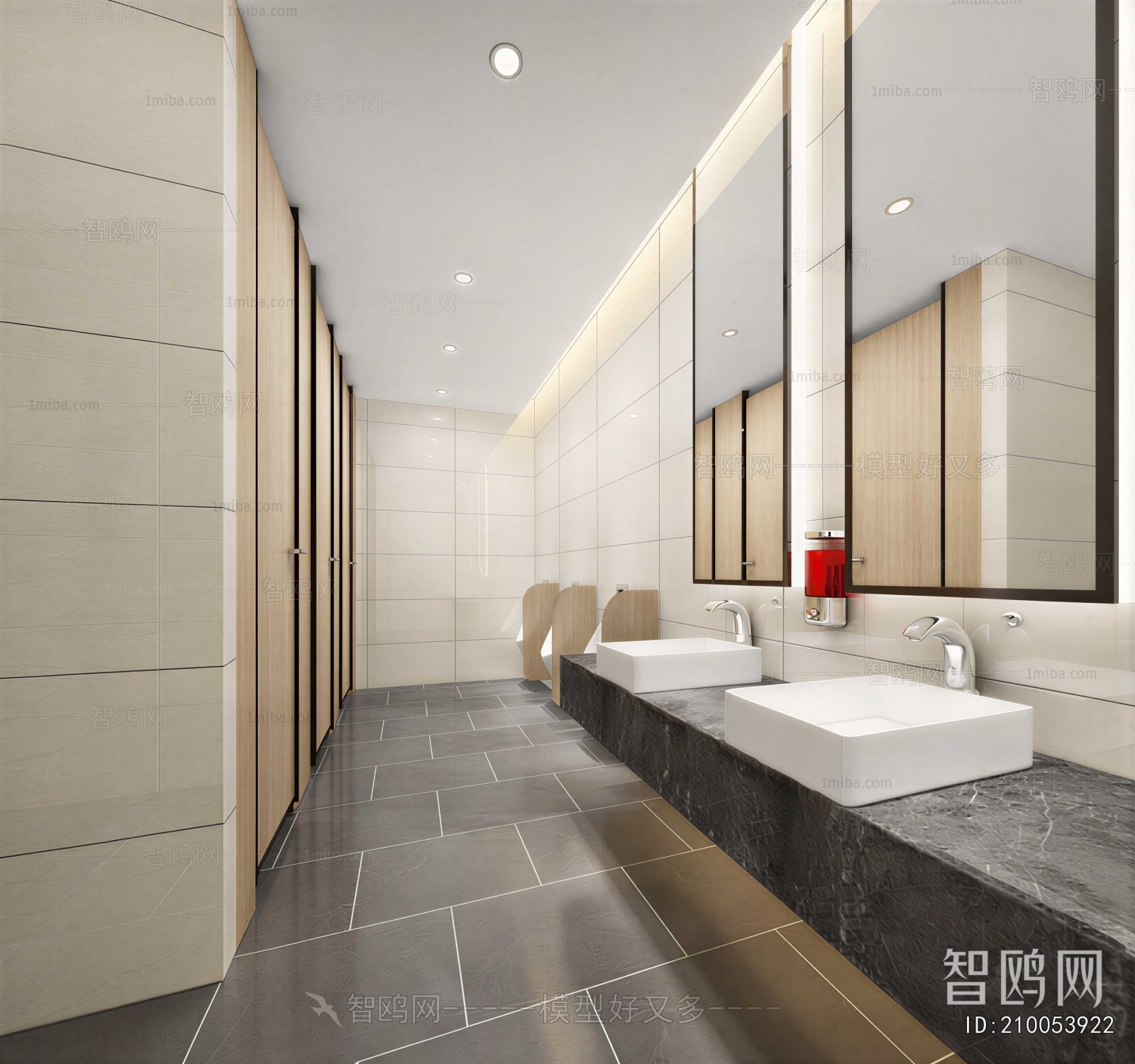 Modern Public Toilet