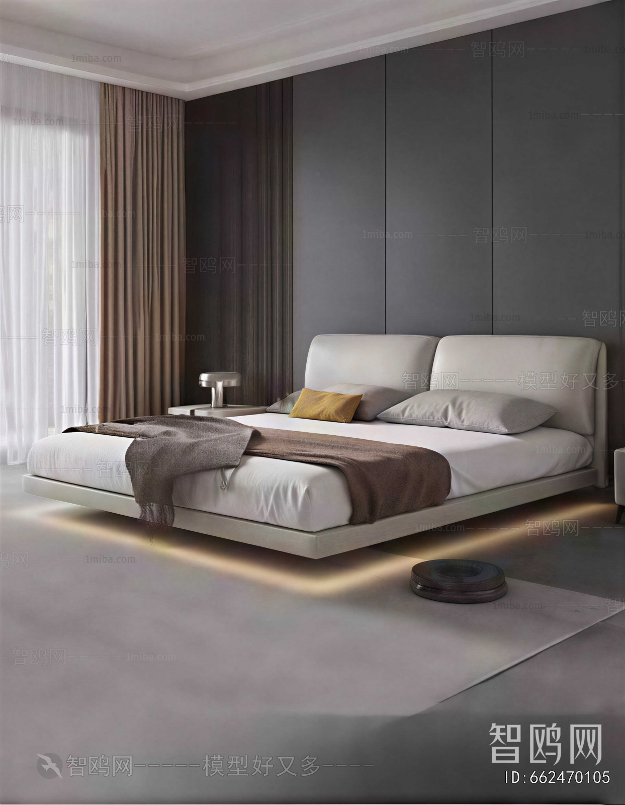 Modern Double Bed