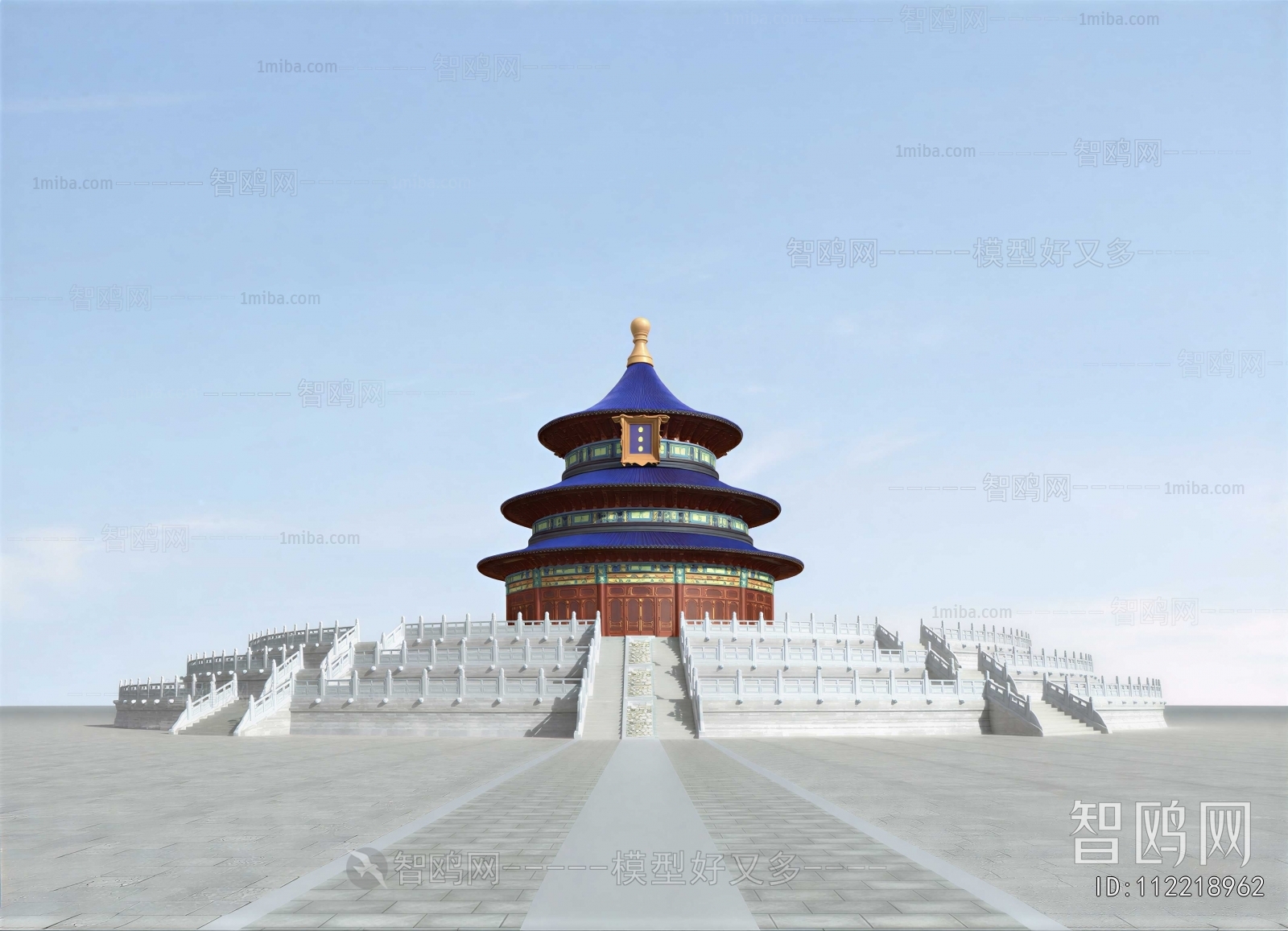 Chinese Style Ancient Architectural Buildings