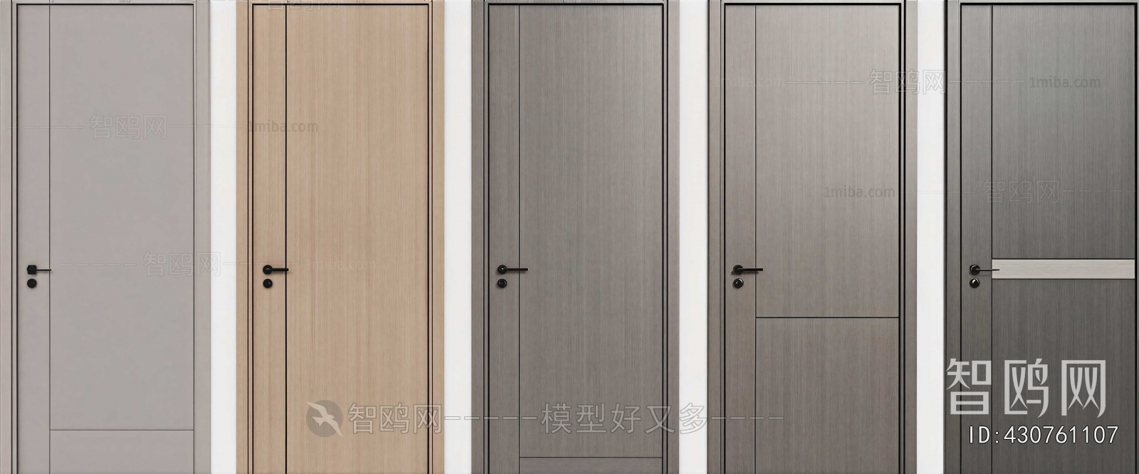 Modern Single Door