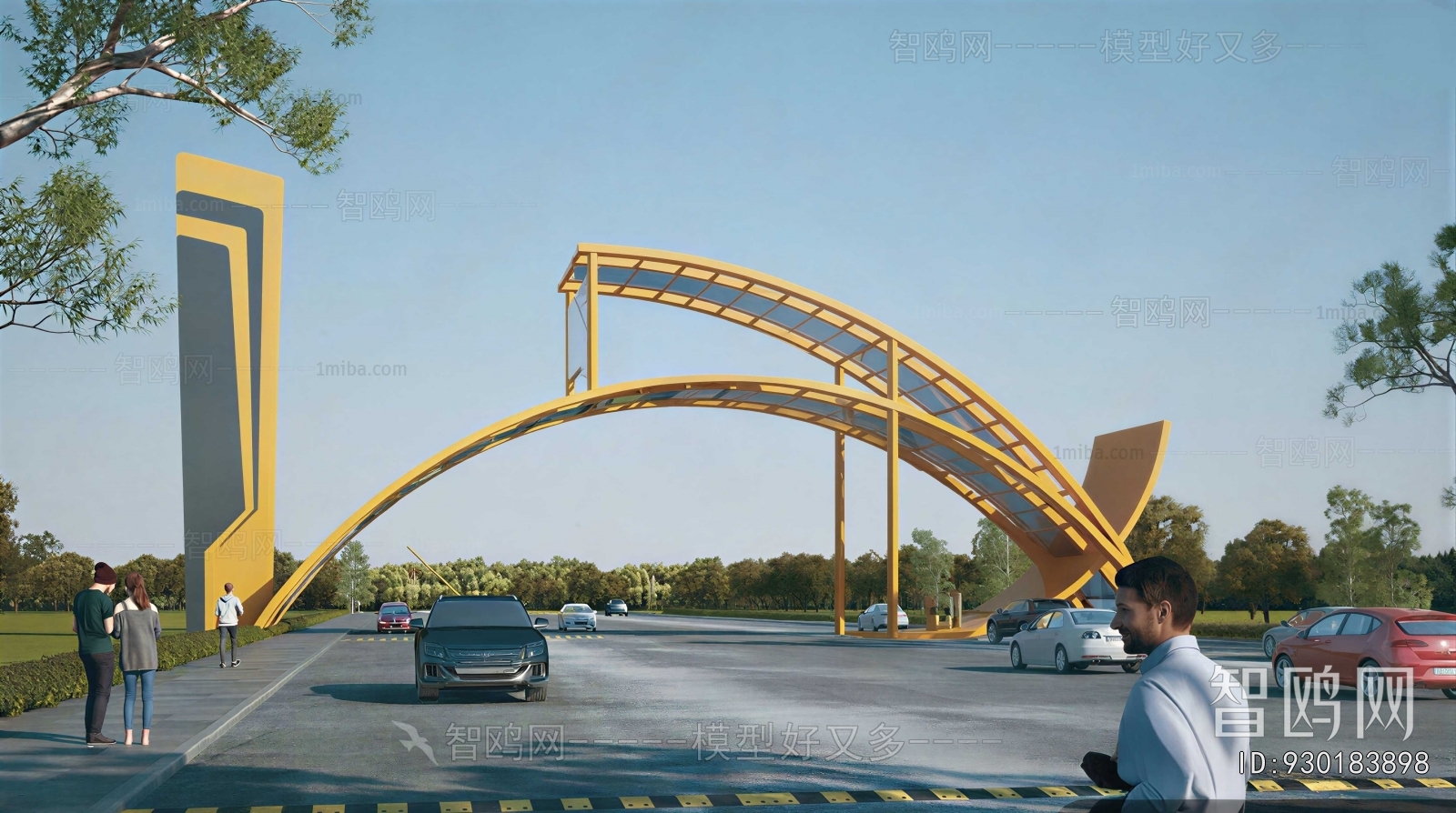 Modern Sculpture Sketch